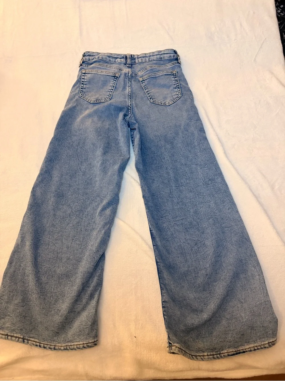 GAP Wide Leg Blue Jeans girls size 14